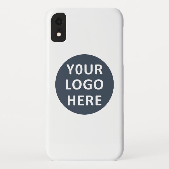 Coques Case-Mate iPhone Code QR noir élégant et élégant (Dos)