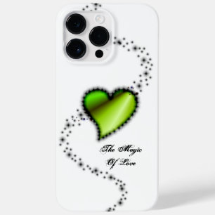 Coque Pour Pour iPhone 14 Pro Max Cœur arc-en-ciel avec étoiles, La magie de l'amour