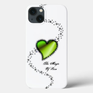 Case-Mate iPhone Case Cœur arc-en-ciel avec étoiles, La magie de l'amour