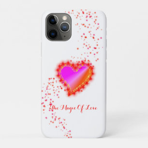 Case-Mate iPhone Case Cœur arc-en-ciel avec étoiles, La magie de l'amour