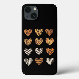 Case-Mate iPhone Case Cœur d'amour Léopard Mignon Saint-Valentin 