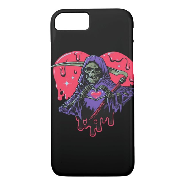 Coques Case-Mate iPhone Coeur Mains Reaper Classique (Dos)
