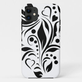 Etui iPhone Case-Mate Coeur noir