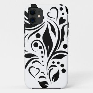 Etui iPhone Case-Mate Coeur noir