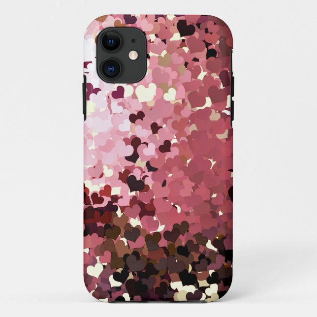 COQUES Case-Mate iPhone COEUR ROSE (Dos)