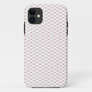 Case-Mate iPhone Case coeur rouge sur blanc
