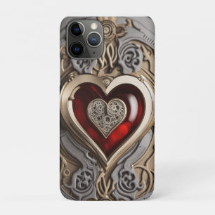 Case-Mate iPhone Case Coeur Steampunk - Amour mécanique complexe