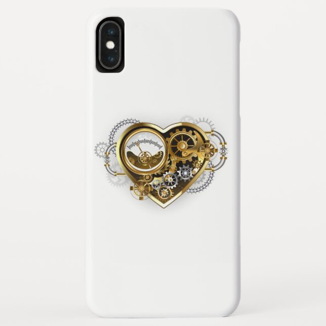 Coques Case-Mate iPhone Coeur vapeur avec un manomètre (Dos)