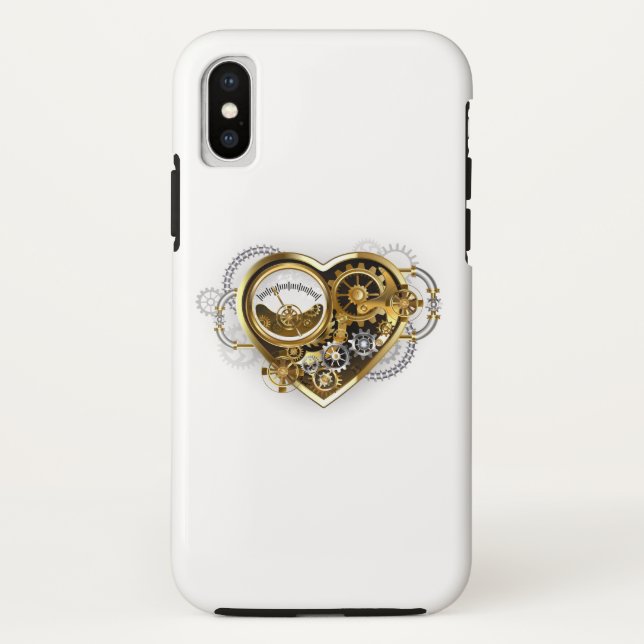 Coques Case-Mate iPhone Coeur vapeur avec un manomètre (Dos)