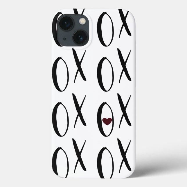 Coques Case-Mate iPhone Coeur XOXO (Verso)