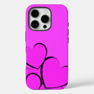 Coques iPhone 16 Pro Coeurs