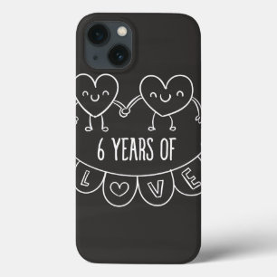 Etui iPhone Case-Mate Coeurs de calèche-cadeaux du 6e anniversaire