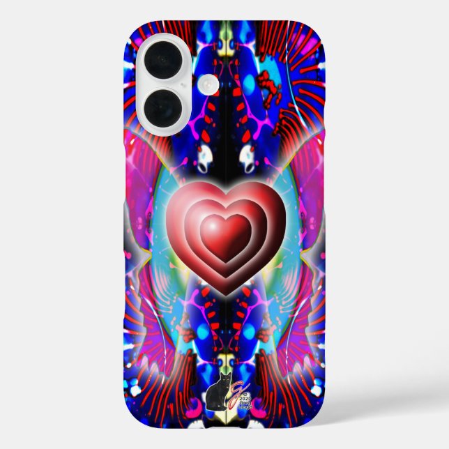 Coques Case-Mate iPhone Coeurs De Glys (Verso)