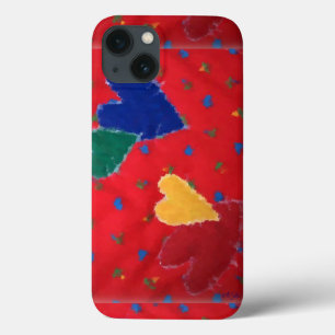 Coques Pour iPhone Coeurs dorés