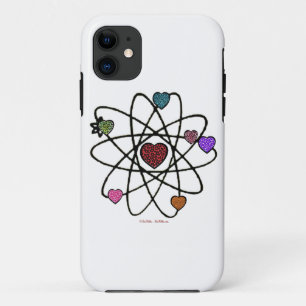 Case-Mate iPhone Case Coeurs Empreintes de léopard de Valentine atomique