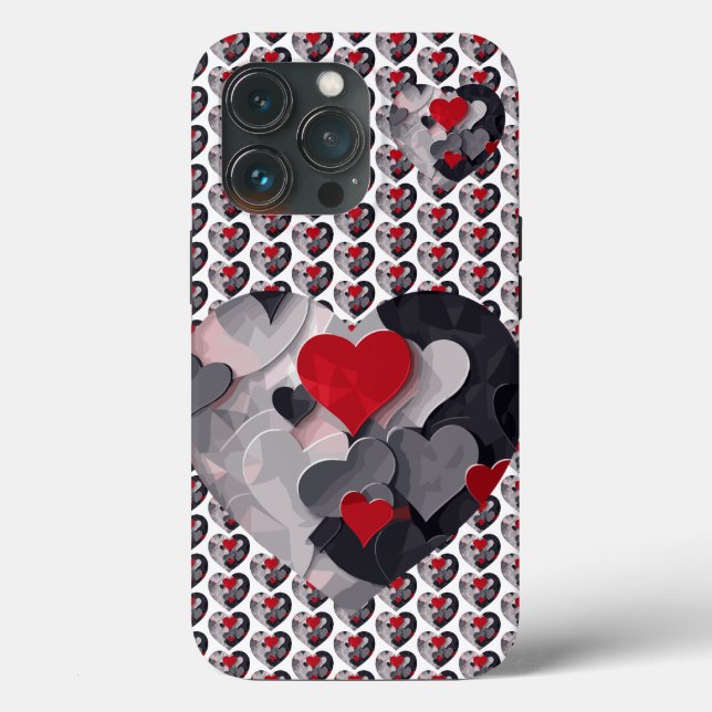 Coques Case-Mate iPhone Cœurs Enchantés (Verso)