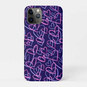 Case-Mate iPhone Case Cœurs Néon