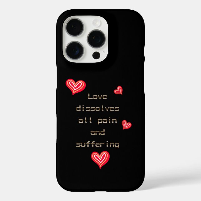 Coques Case-Mate iPhone Coeurs rouges (Verso)