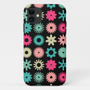 Coque Case-Mate Pour iPhone Cogs - Couleurs 01 - sur Noir