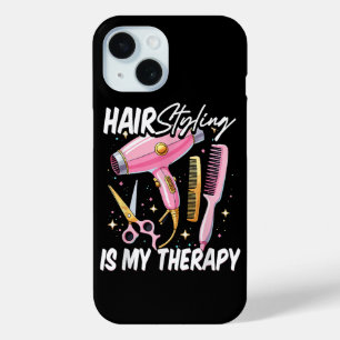 Coque Pour iPhone 15 Coiffeur Est Ma Thérapie