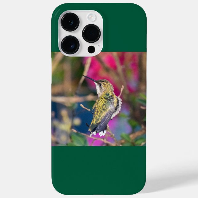 Coques Case-Mate iPhone Colibri à gorge rubis (Verso)