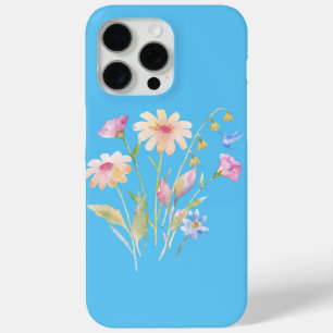 Coque iPhone 15 Pro Max Colibri et Fleur sauvage