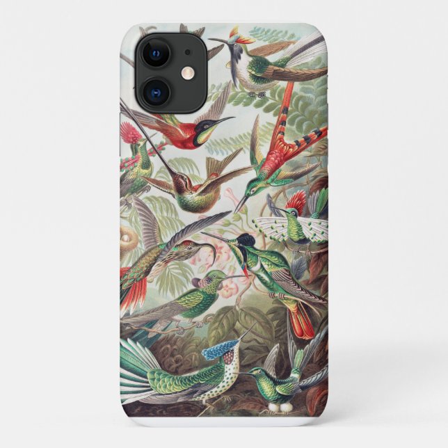 Coques Case-Mate iPhone Colibri, Trochilidae Kolibris par Ernst Haeckel (Dos)