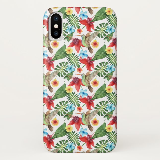 Coques Case-Mate iPhone Colibri tropical (Dos)