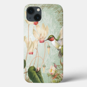 Etui iPhone 13 Colibris Vintages