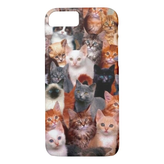 Coques Case-Mate iPhone Collage de chat (Dos)