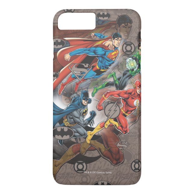 Coques Case-Mate iPhone Collage de la Ligue de Justice (Dos)