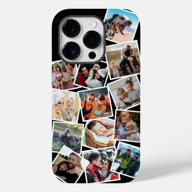 Coques Case-Mate iPhone Collage de photos personnalisé (Verso)