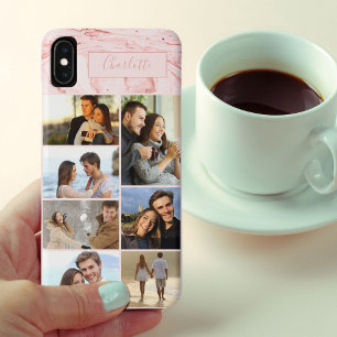 Case-Mate iPhone Case Collage de photos personnalisé de 7 photos sur du