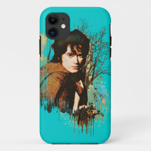 Coque iPhone 11 Collage du vecteur multimédia mixte FRODO™