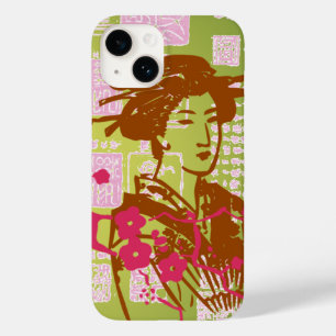 Coque Pour iPhone 14 Collage en Asie vintage