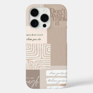 Coques iPhone 16 Pro Collage motivationnel