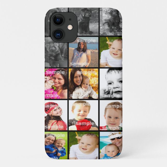 Coques Case-Mate iPhone Collage personnalisé Créez votre propre (Dos)