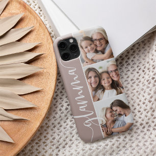 Case-Mate iPhone Case Collage photo Grandma Script Glamma