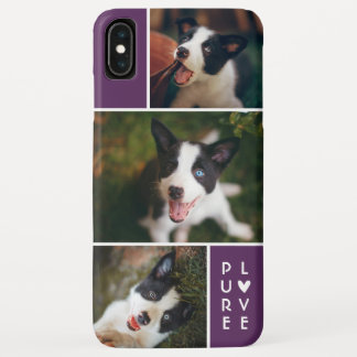Case-Mate iPhone Case Collage photo moderne 3| L'amour pur| Plum violet