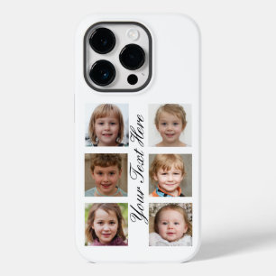 Coque Pour iPhone 14 Pro Collage photo personnalisé