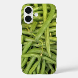 Coques iPhone 16 Collection de haricots verts frais