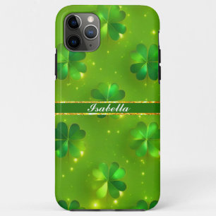 Case-Mate iPhone Case Collection de trèfle moderne et verte St Patrick's