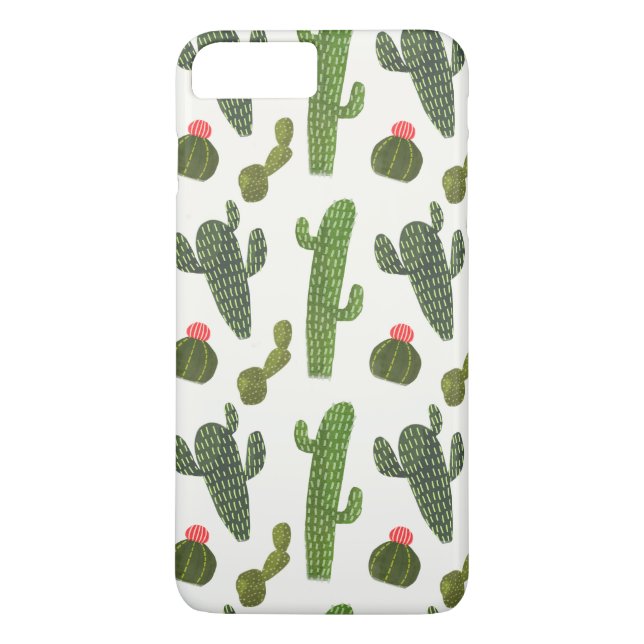 Coques Case-Mate iPhone Collection Llamarama | Cactus mignons (Dos)