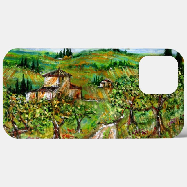 COQUES Case-Mate iPhone COLLINES VERTES ET OLIVIERS DANS LE PAYSAGE TOSCAN (Verso (horizontal))