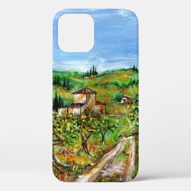 COQUES Case-Mate iPhone COLLINES VERTES ET OLIVIERS DANS LE PAYSAGE TOSCAN (Verso)