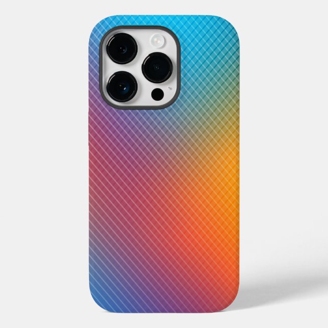 Coques Case-Mate iPhone Coloré abstrait holographique arrière - plan no.3 (Verso)