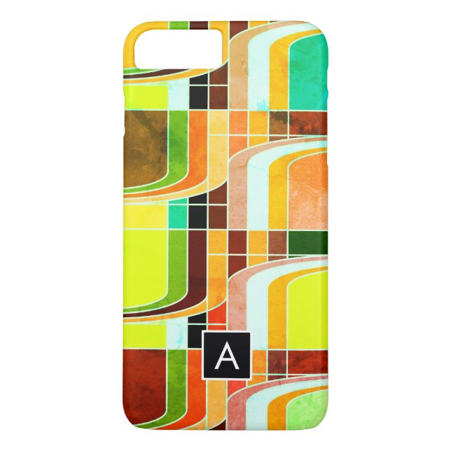 Coques Case-Mate iPhone Coloré Funky Retro Inspiré (Dos)