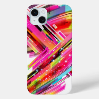 Coque iPhone 15 Mini Coloré moderne