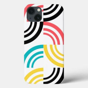 Case-Mate iPhone Case Coloré, moderne, amusant, joyeux graphisme géométr