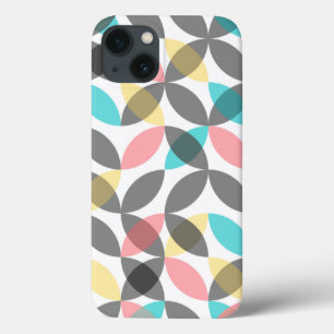 Case-Mate iPhone Case Coloré, moderne, gai circulaire géométrique